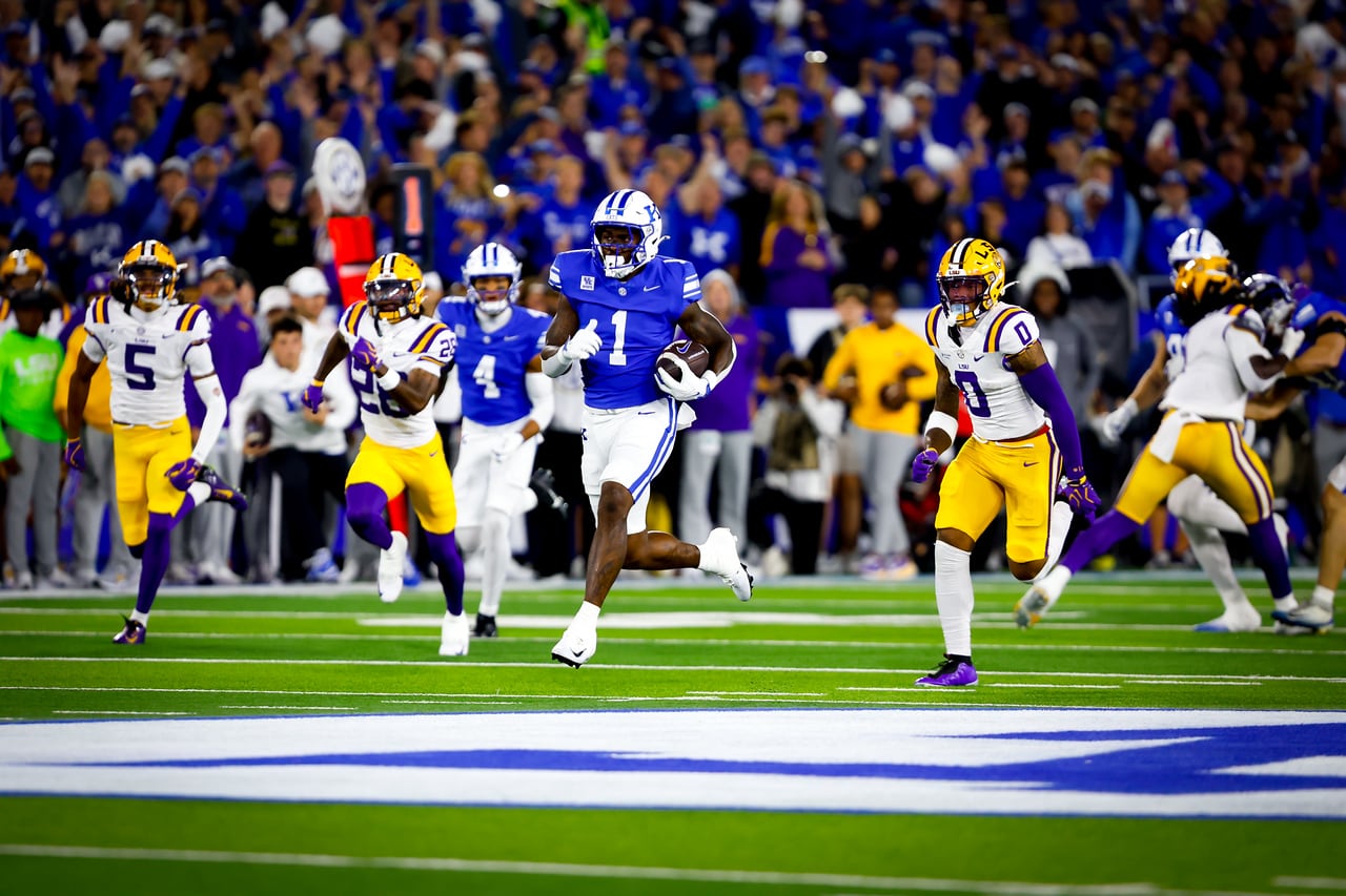 Kentucky Football Upsets No. 10 LSU in Overtime Thriller
