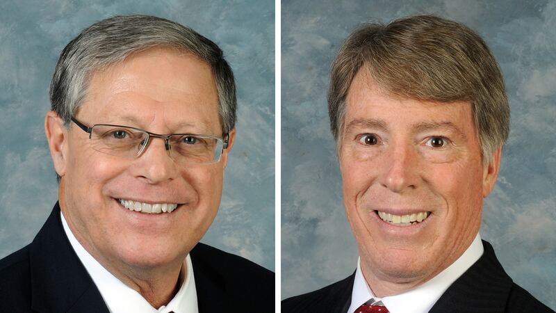 Sen. Rick Girdler (left) and Rep. Walker Thomas (right) are backtracking on comments made...