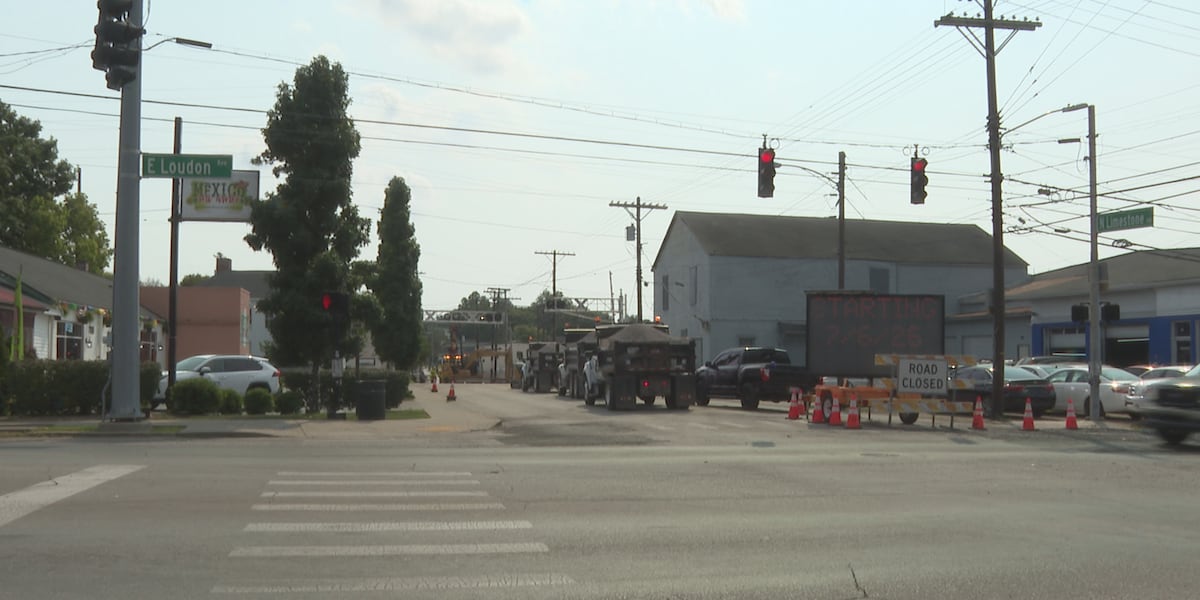 North Limestone water main project nears end as nearby restaurant reports sharp drop in business