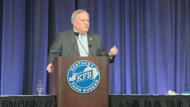 Senate President Robert Stivers was there to talk about new pieces of legislation, the...