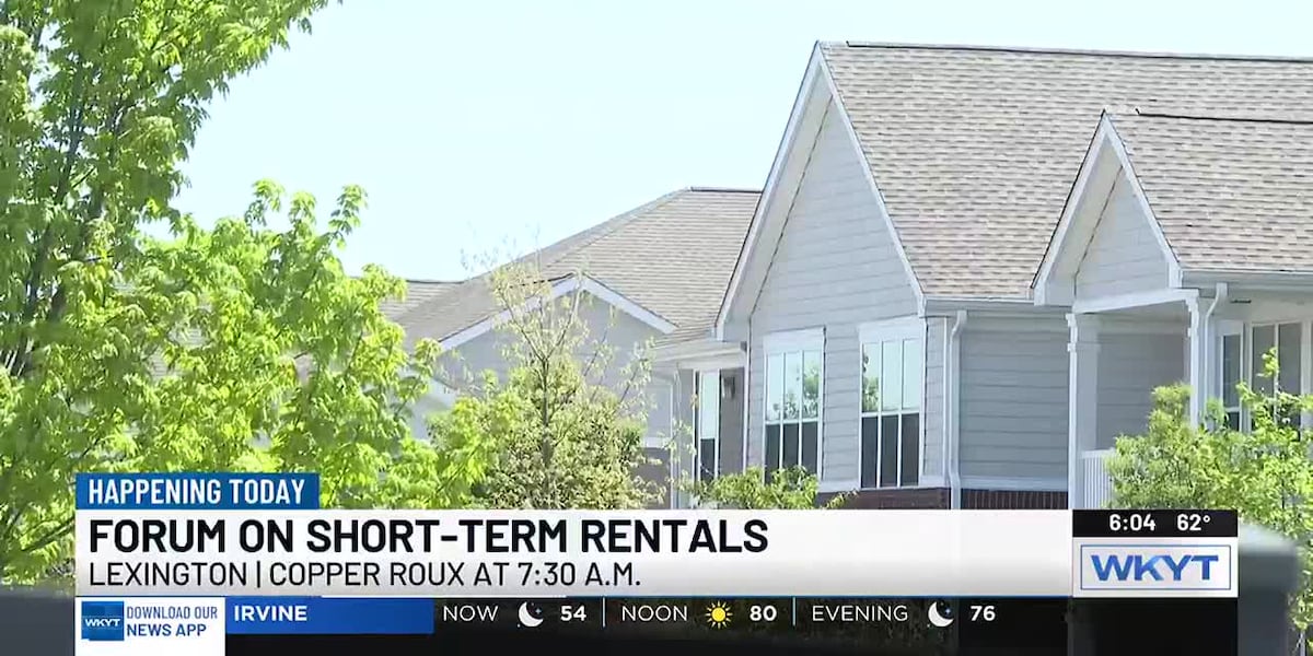 City leaders hold forum on short-term rentals