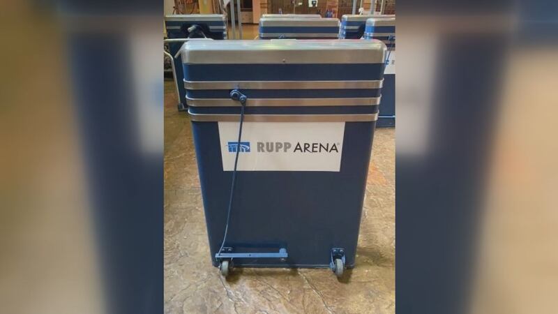 This vintage turnstile is one of the many items up for auction.