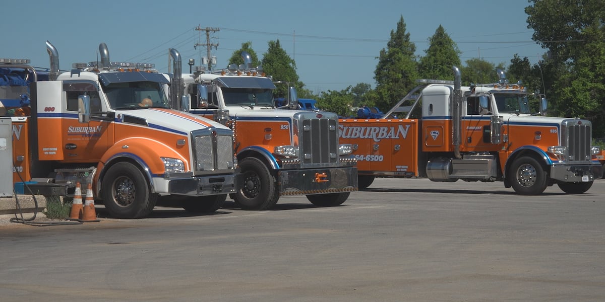 Local towing company stays busy responding to ‘can opener' incidents