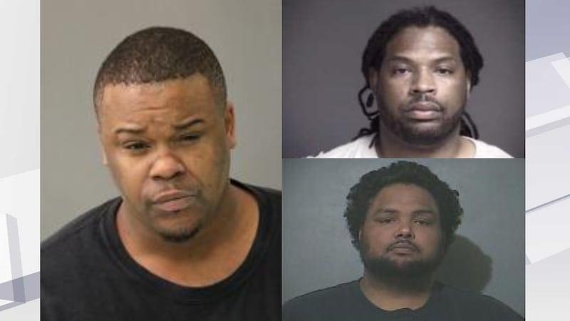 Anthony Hester (Left), Darnell Chivers (Top), Jeremy Hatfield (Bottom)