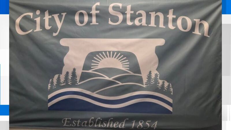 New city of Stanton flag