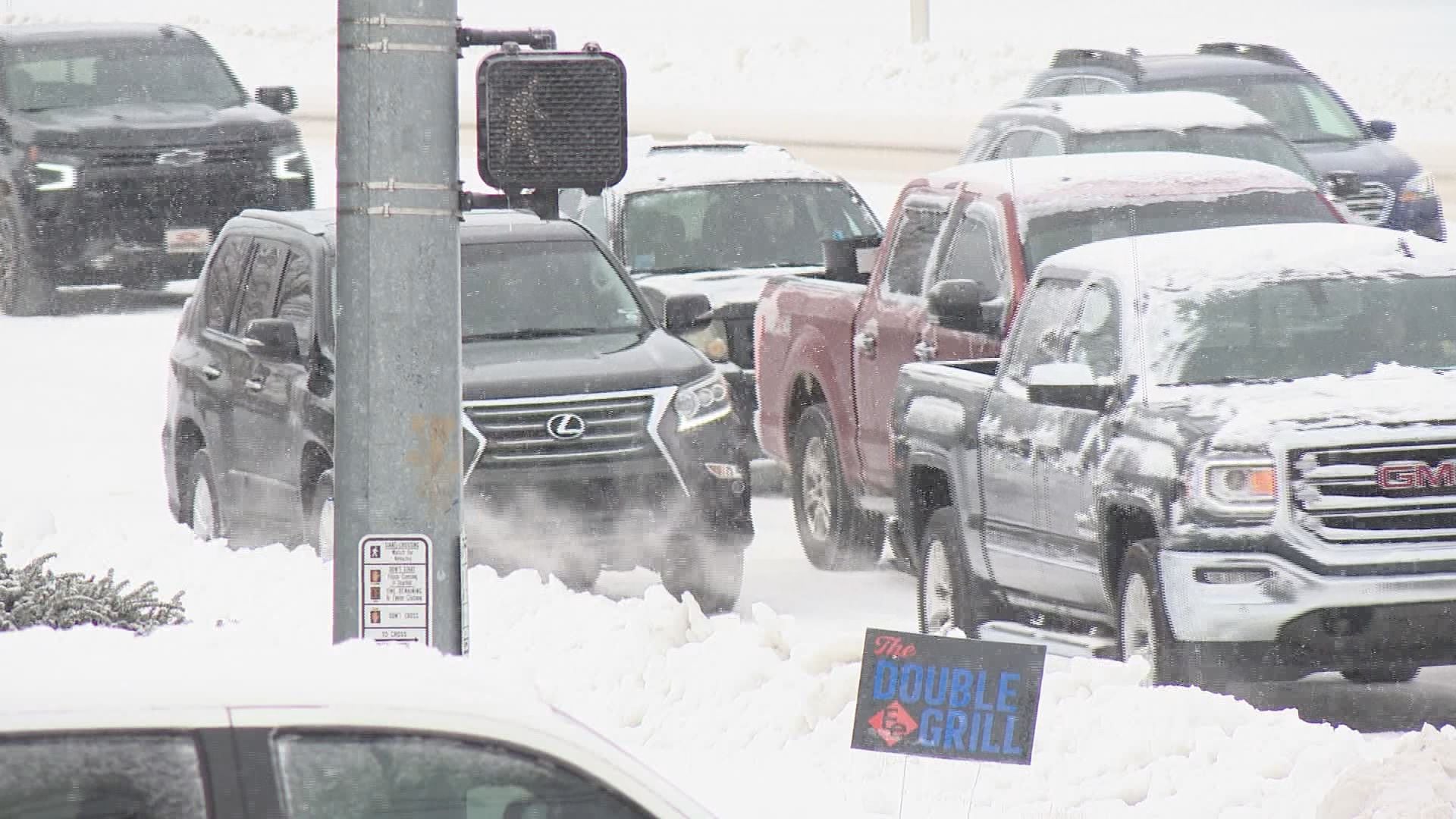 Lexington road conditions remain challenging as crews work to clear ice - packed neighborhoods