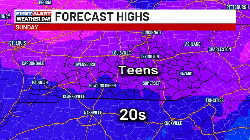 Dangerous Cold Temperatures Are In Store Sunday