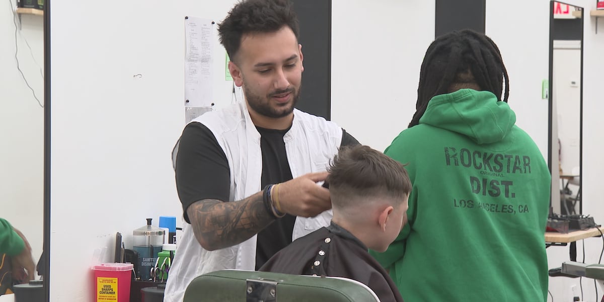 Lexington barber school offers free back-to-school haircuts for kids
