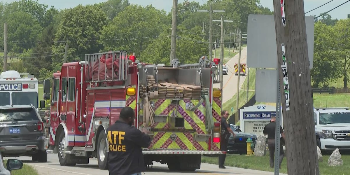 Suspect dead after shooting trooper at Blue Grass Airport, multiple people at Lexington church, officials say