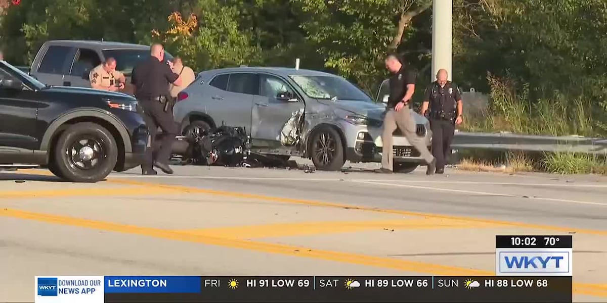 Coroner identifies motorcyclist killed in Georgetown crash - WKYT