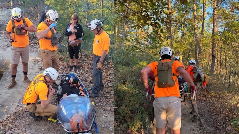 WCSART rescue injured hiker