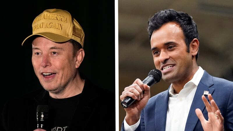 Trump names Elon Musk, Vivek Ramaswamy to lead Dept. of Government