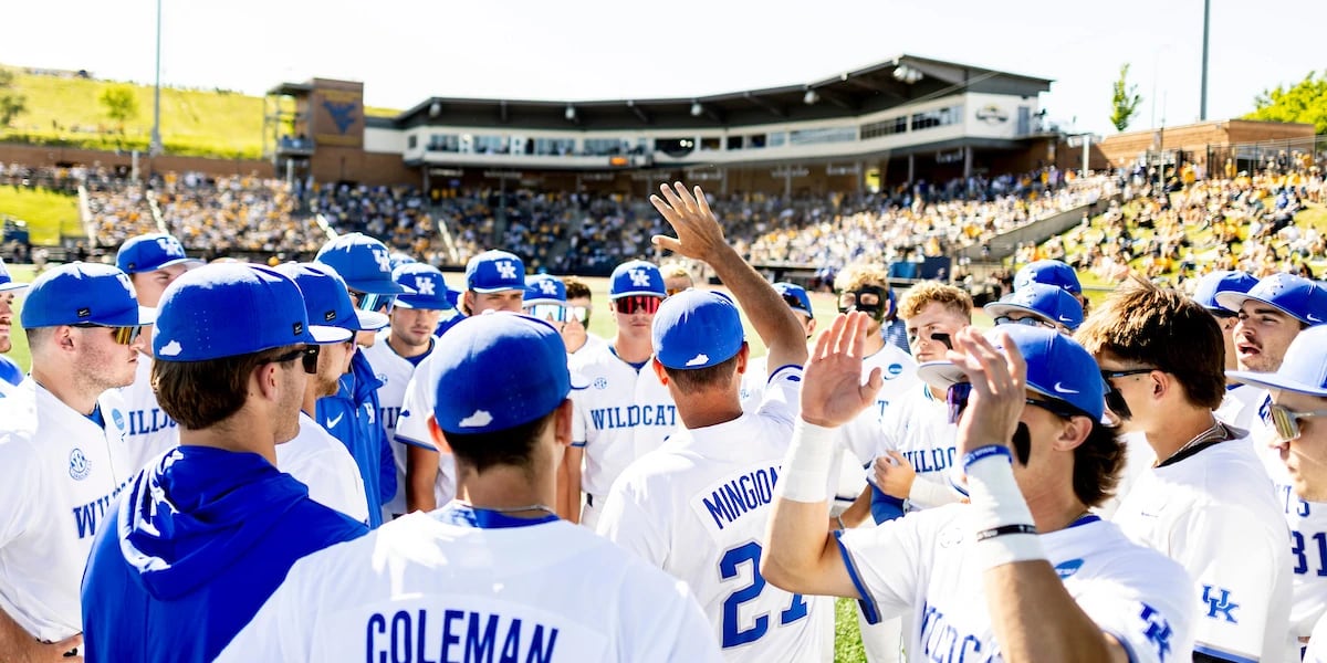 Kentucky Baseball's season comes to an end in the Morgantown Regional Finale