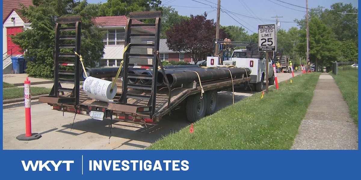 WKYT Investigates: Kentucky American Water replacing water mains