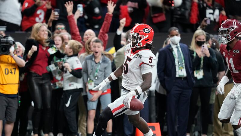 Ringo’s pick six leads Georgia to national championship