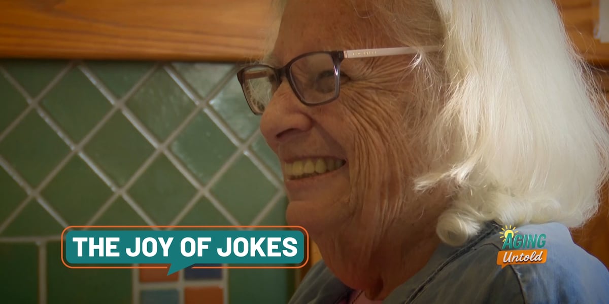 Members of joke-telling group find joy in laughing together