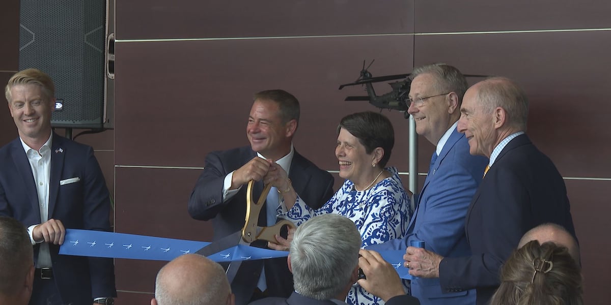 Lockheed Rms President Ribbon cut for Lockheed Martin’s Lexington Engineering Center of Excellence