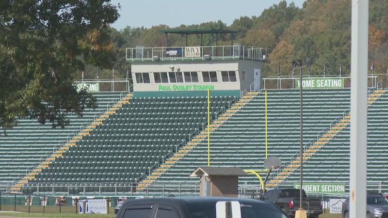 Paul Ousley Stadium in Rowan County High School