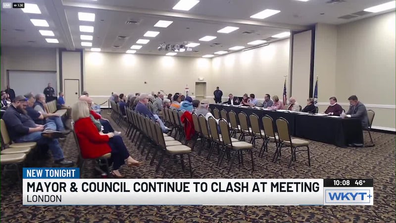 London mayor, city council clash at meeting over agenda items, legal fees