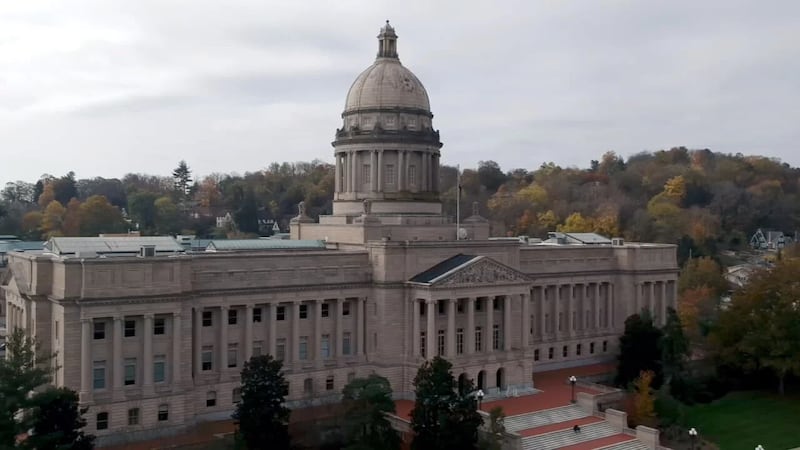 The Kentucky Capital Building in Frankfort