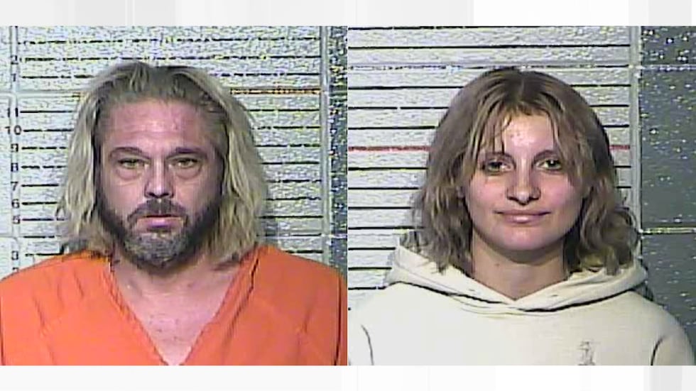 Jim Thacker (left) and Jovanna Grobe