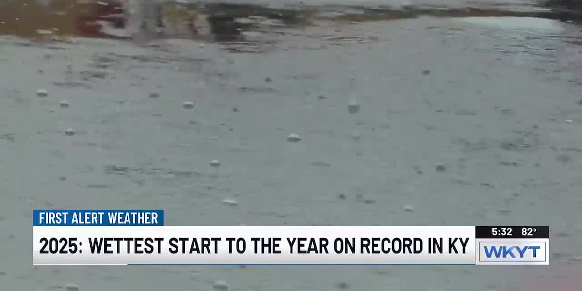Ky. climatologist discusses historically wet start to 2025