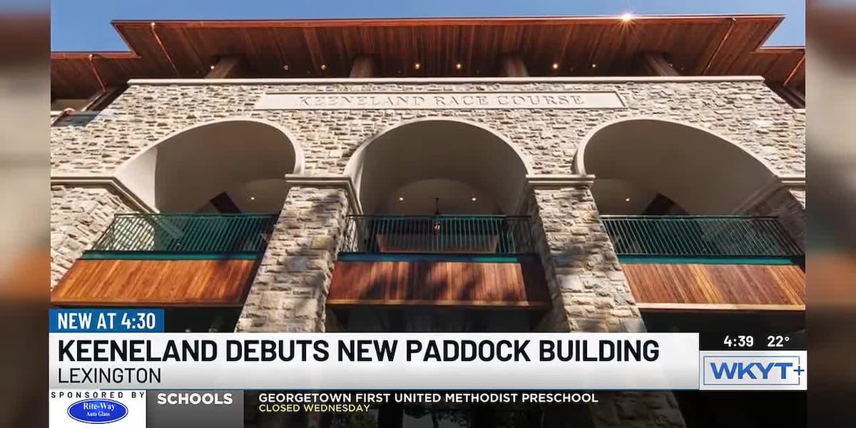 Paddock Atrium Building Keeneland to open new Paddock Building dining venues in 2026