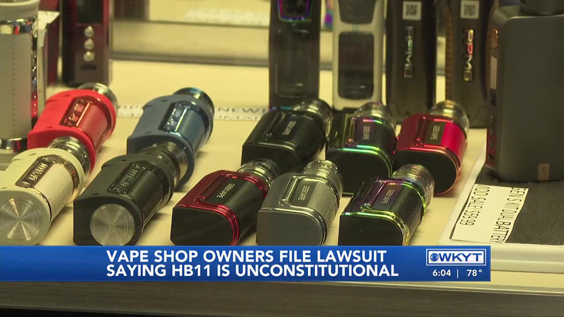WATCH | Vape retailers file lawsuit over new law they call unconstitutional WATCH | Vape retailers file lawsuit over new law they call unconstitutional