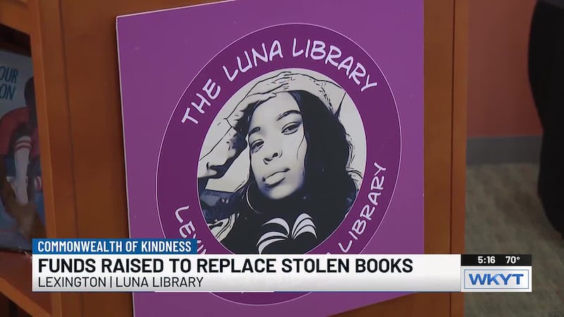 Lexington activist’s fundraising goal met after theft of books honoring late daughter