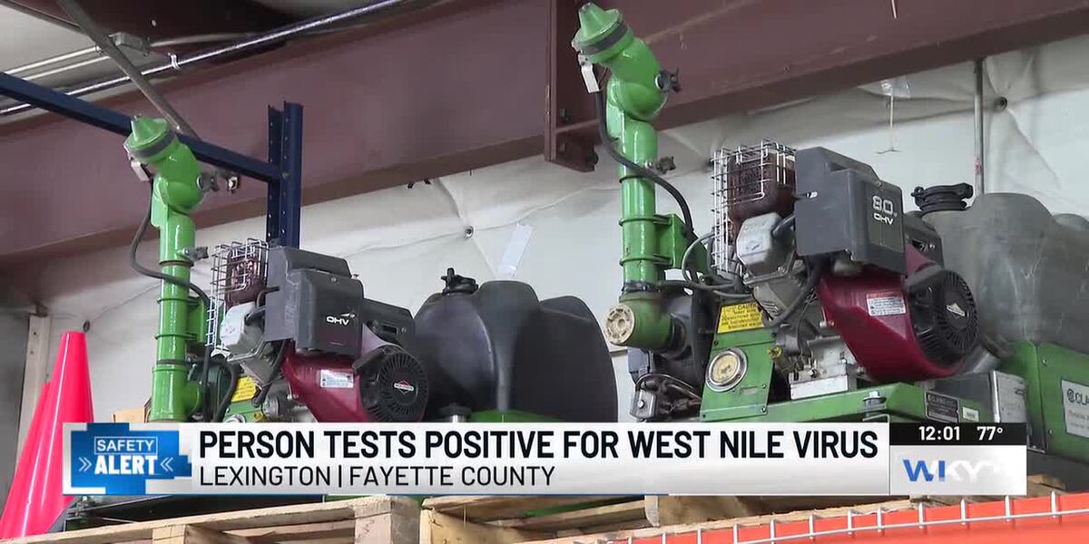 Nile File West Nile virus confirmed in Lexington resident
