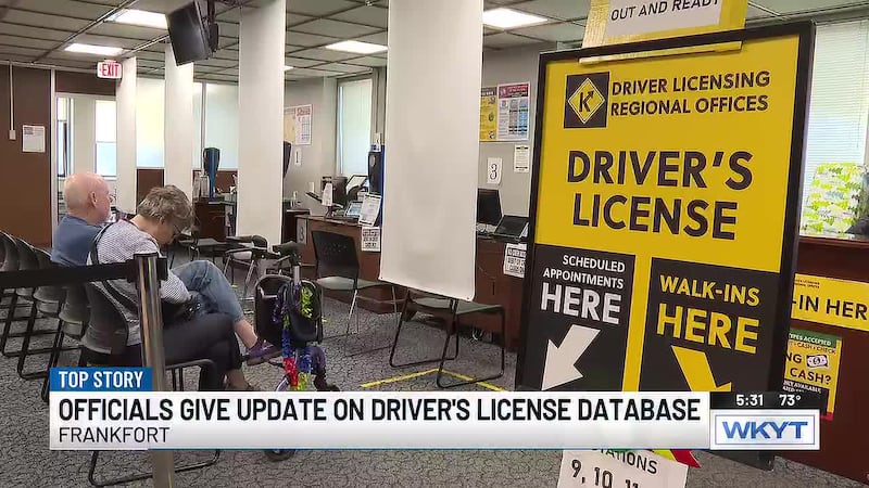Legislative committee discusses new driver license database/new licensing offices