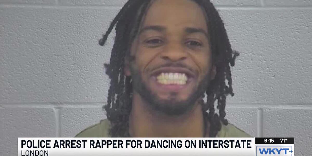 Virginia Rapper Arrested Rapper arrested after dancing on I-75 concrete barrier, citation says