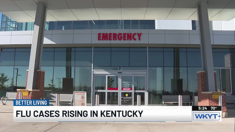 Better Living: Flu cases rising in Kentucky