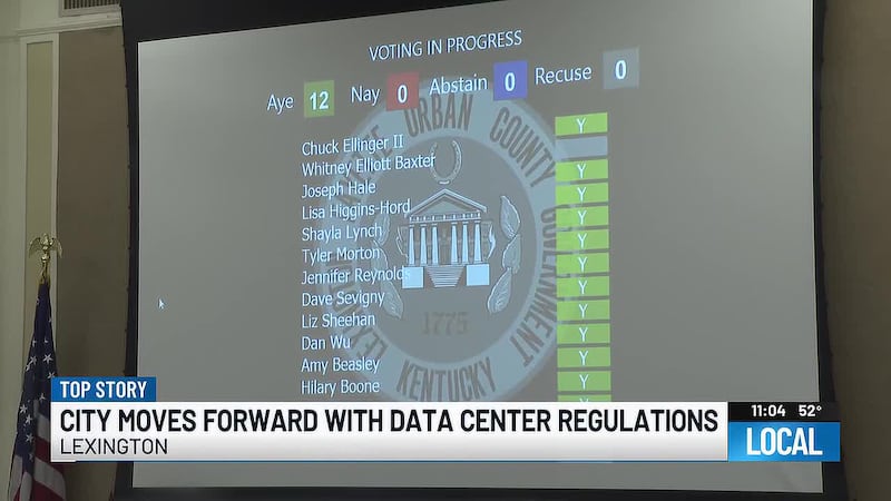 Lexington council unanimously restricts data center zoning