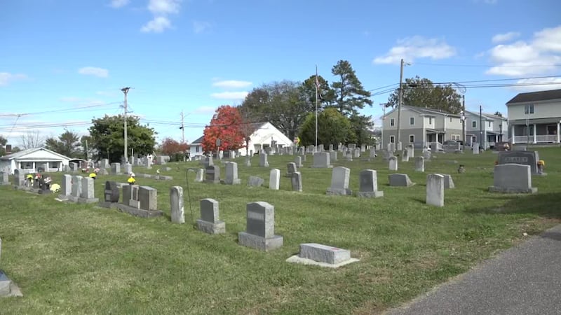 One of the largest African American cemeteries in western Virginia is being mapped to identify...