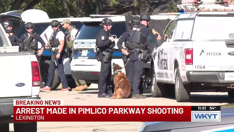 Lexington shooting prompts police standoff on Pimlico Parkway