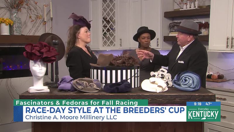 Christine A. Moore - Christine A. Moore Millinery - Breeders' Cup look