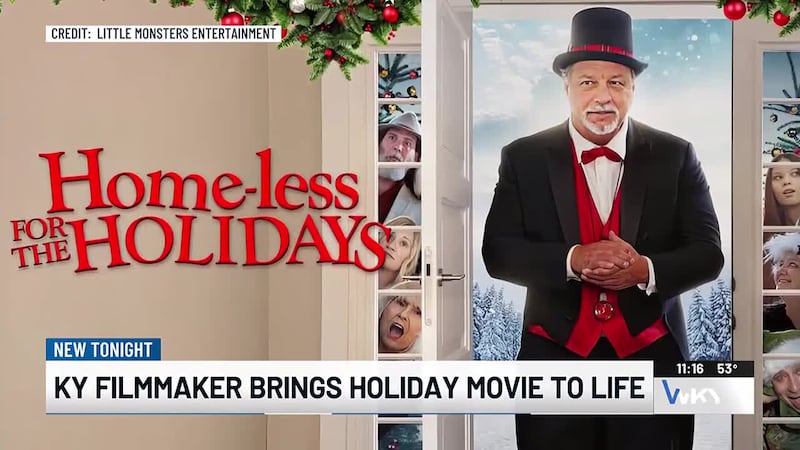 Danville man writes, produces and directs holiday movie in town